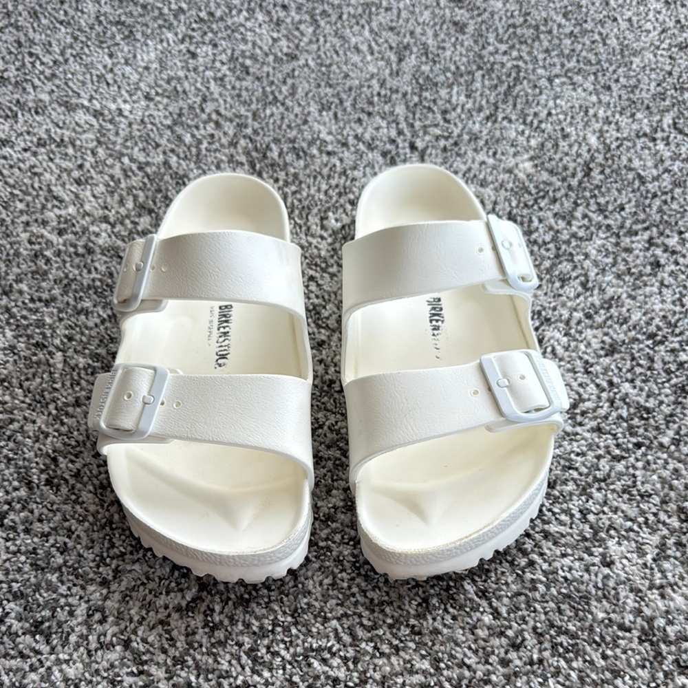 Birkenstock White Sandals